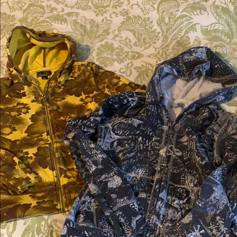 2 Lucky Brand Zip Up Hoodies